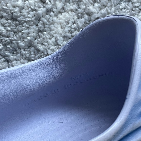 nike react rejuven8 Light Blue Slip-On Clogs size 12 mens - Picture 4 of 4